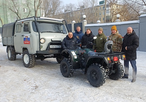 Поддержали СВОих!